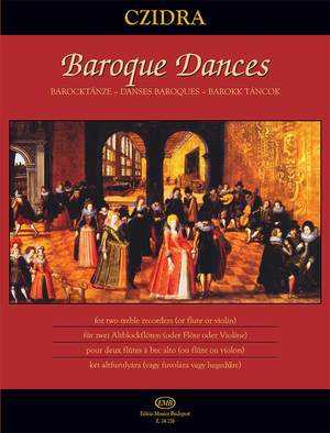 Various: Baroque Dances for two treble recorders