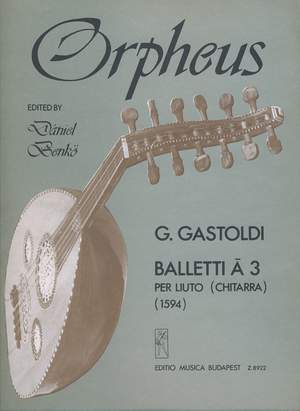 Gastoldi, Giovanni Giacomo: Balletti r 3