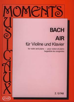 Bach, Johann Sebastian: Air (BWV 1068/II)