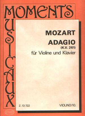 Mozart, Wolfgang Amadeus: Adagio K. 261
