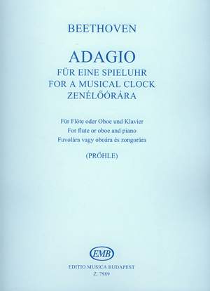 Beethoven, Ludwig van: Adagio for eine Spieluhr