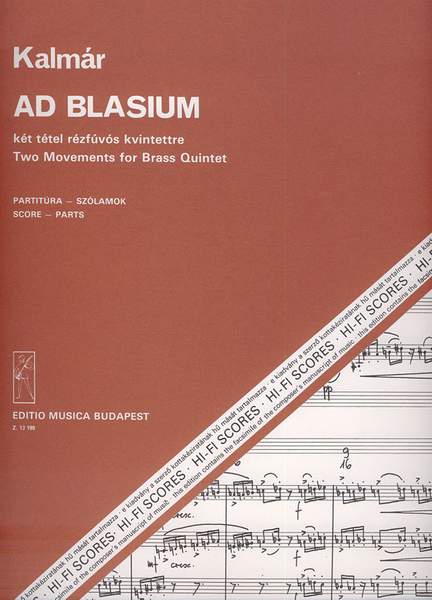 Kalmar, Laszlo: Ad Blasium
