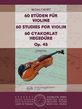 Wohlfahrt, F.: 60 Studies for Violin