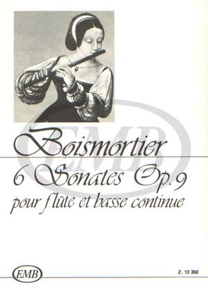 Boismortier, Joseph Bodin de: 6 Sonates pour flute et basso continue,
