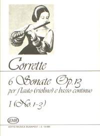 Corrette, Michel: 6 Sonate per flauto (violino) e basso co