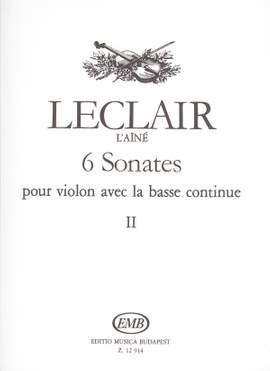 LeClair: 6 Sonatas Vol. 2