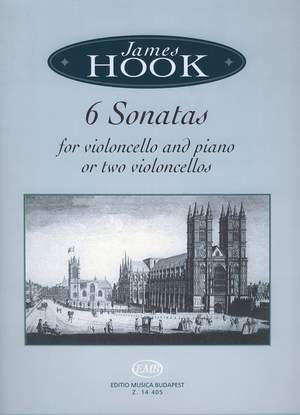 Hook, J: 6 Sonatas (cello and piano)
