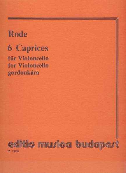Rode, P: 6 Caprices