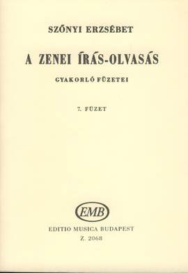 Szonyi, Erzsebet: A zenei iras-olvasas gyakorlo fuzetei Vo