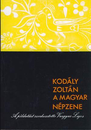 Kodaly, Zoltan: A magyar nepzene