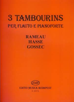 Various: 3 Tambourins (piano)