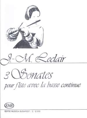 Leclair, Jean-Marie: 3 Sonatas