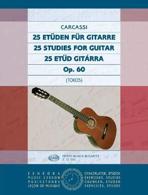 Carcassi, Matteo: 25 Studies for Guitar