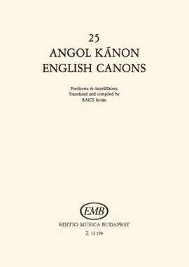 Szekeres, Ferenc: 25 English Canons