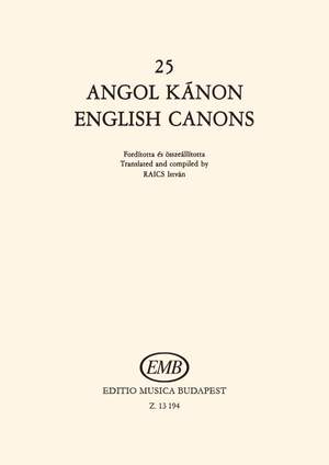 Szekeres, Ferenc: 25 English Canons