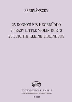 Szervanszky, Endre: 25 Easy Small Duets