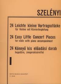 Szelenyi, Istvan: 24 easy little concert pieces Vol.1