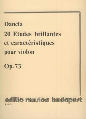 Dancla, Charles: 20 etudes brillantes et caracteristiques