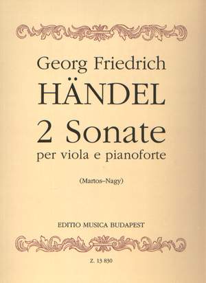 Handel, Georg Fridrick: 2 sonate