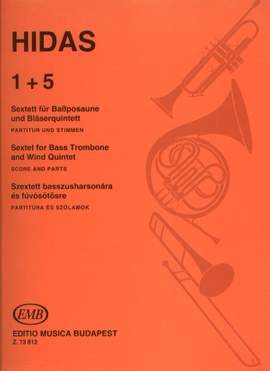 Hidas, Frigyes: 1plus 5 (brass sextet)