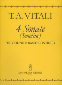 Vitali, Tomasso Antonio: 4 Sonate (Sonatine)