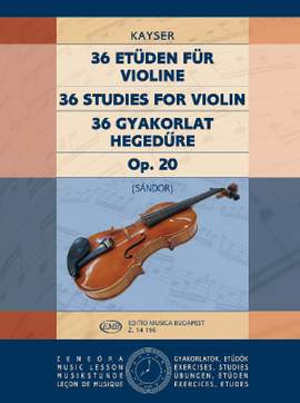 Kayser, Heinrich Ernst: 36 Etudes