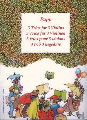 Papp, Lajos: 3 Trios for 3 Violins