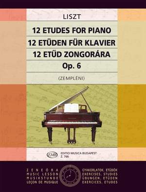 Liszt, Franz: 12 Etudes (piano)