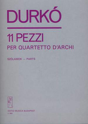 Durko, Zsolt: 11 pezzi