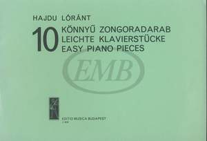 Hajdu, Lorant: 10 Easy Piano Pieces