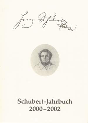 Schubert-Jahrbuch 2000-2002 (G). 