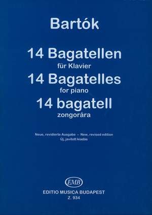 Bartok, Bela: 14 Bagatelles (piano)