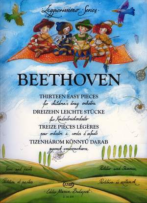 Beethoven, Ludwig van: 13 easy pieces for children's string orc