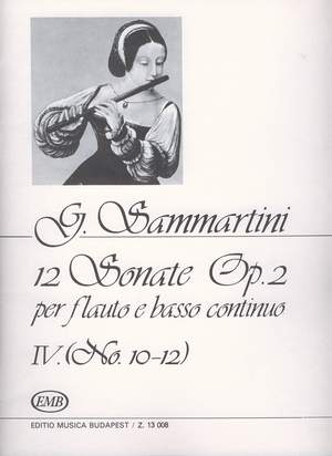 Sammartini, Giuseppe: 12 Sonate, op. 2 Vol. 4