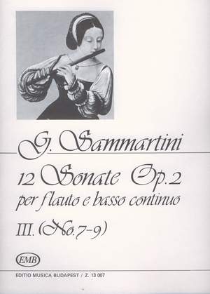 Sammartini, Giuseppe: 12 Sonate, op. 2 Vol. 3