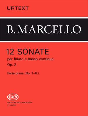 Marcello, Benedetto: 12 Sonatas Vol.1 (flute and piano)