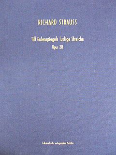 Strauss, R: Till Eulenspiegels lustige Streiche op. 28 Facsimile