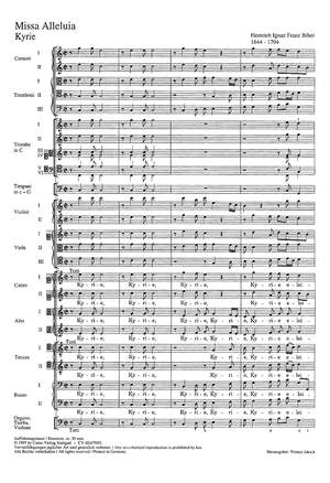 Biber: Missa Alleluja