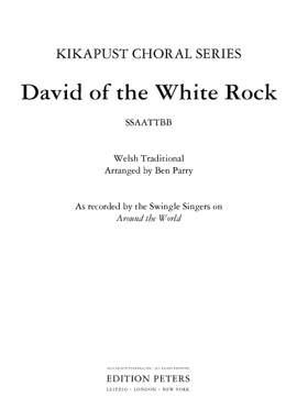 Traditional: David of the White Rock