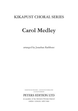 Traditional: Carol Medley