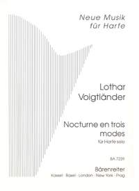 Voigtlaender, L: Nocturne in Three Modes for Solo Harp
