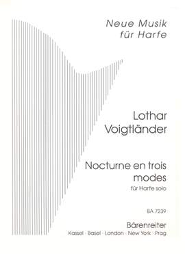 Voigtlaender, L: Nocturne in Three Modes for Solo Harp
