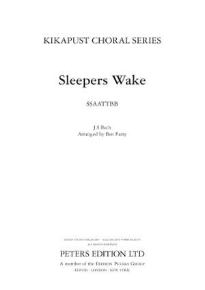 Bach, J.S: Sleepers Wake