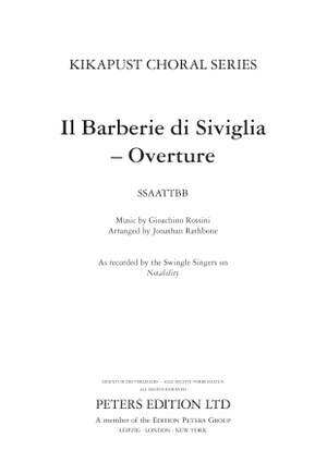 Rossini: Il barbiere di Siviglia – Overture