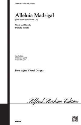 Donald Moore: Alleluia Madrigal