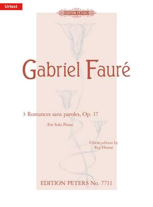 Fauré: Romances sans paroles