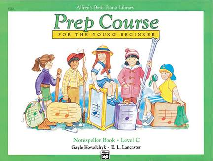 Alfred's Basic Piano Prep Course: Notespeller Book C