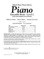 Alfred's Basic Piano Course: Ensemble Book 2 Product Image