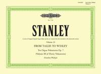Stanley, J: 10 Voluntaries Op.7