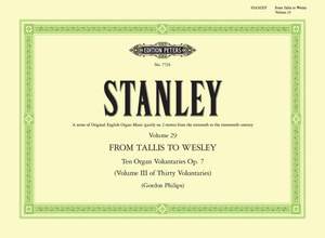 Stanley, J: 10 Voluntaries Op.7